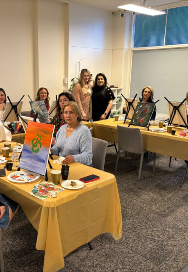 Art and Meditation Workshop on Canvas