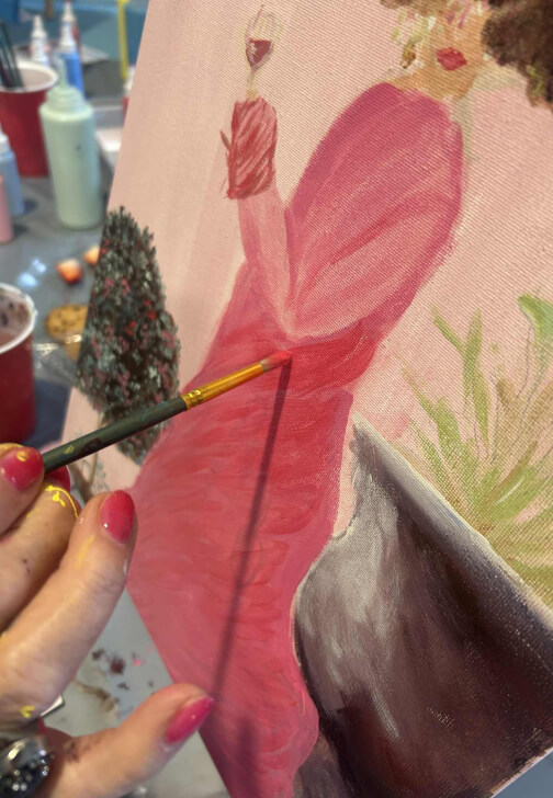 Relaxing Art Retreat Class for Self-Care
