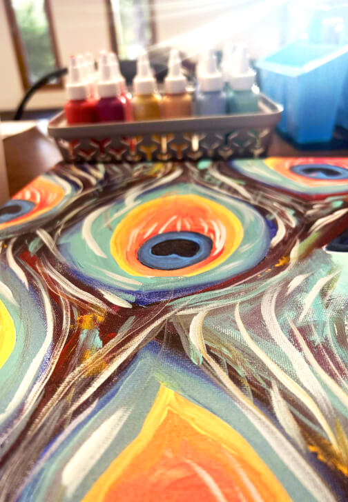 Relaxing Art Retreat Class for Self-Care