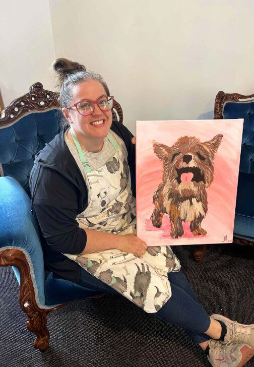 Relaxing Art Retreat Class for Self-Care