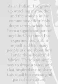 Art of Draping a Saree Class