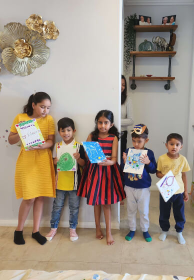 Art Party Workshop for Celebrations and Getaways