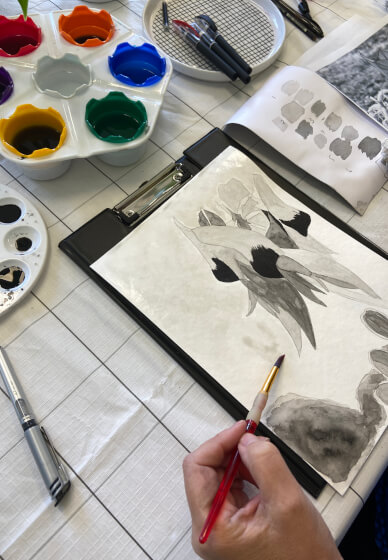 Art Retreat. Enjoy a Day of Botanical Ink Drawing