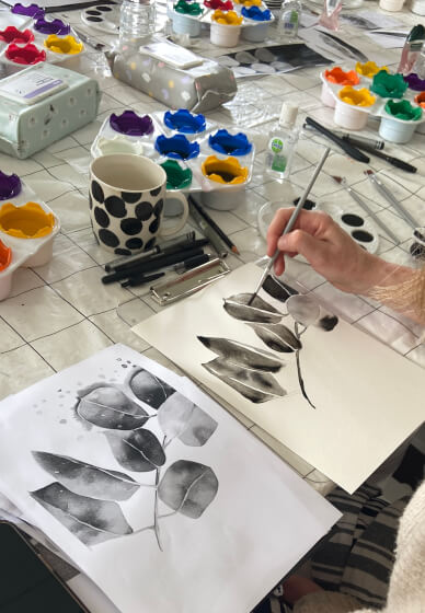 Art Retreat. Enjoy a Day of Botanical Ink Drawing