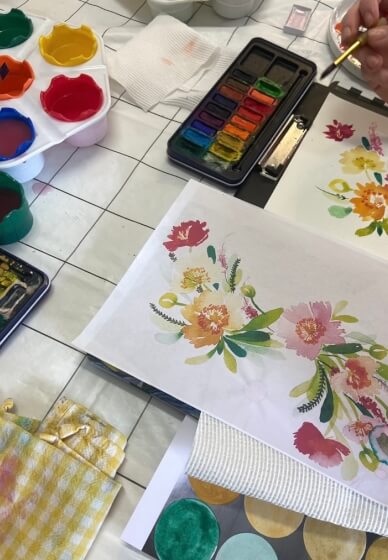 Art Retreat. Enjoy a Day of Botanical Watercolour