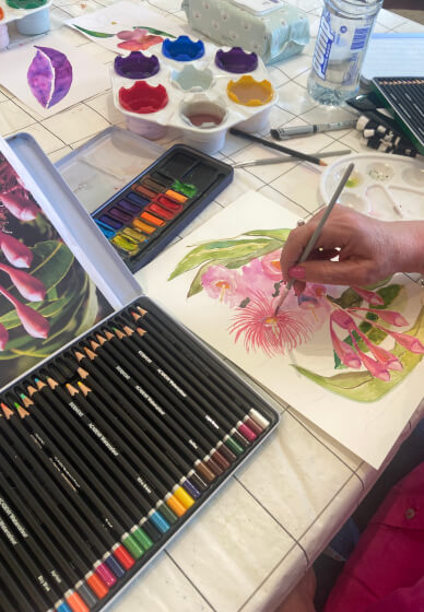 Art Retreat. Enjoy a Day of Botanical Watercolour