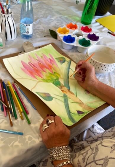 Art Retreat. Enjoy a Day of Botanical Watercolour