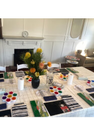 Art Retreat. Enjoy Botanical Watercolour Pencil and Ink Together