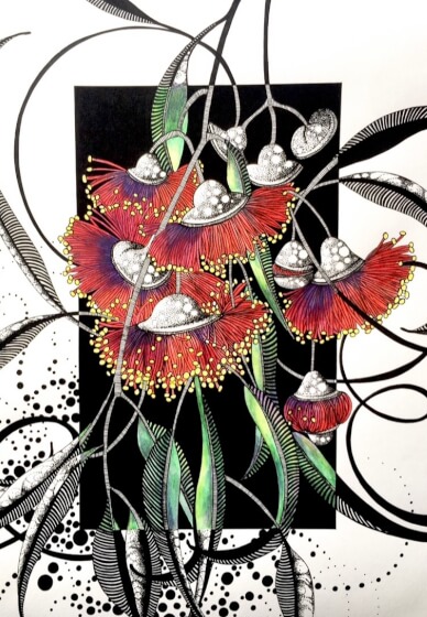 Art Retreat. Enjoy the Beauty of Watercolour Pencil and Ink