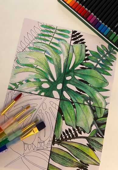 Art Retreat. Enjoy the Beauty of Watercolour Pencil and Ink