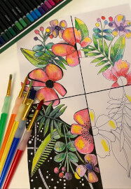 Art Retreat. Enjoy the Beauty of Watercolour Pencil and Ink