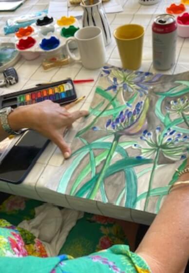 Art Retreat. Enjoy the Beauty of Watercolour Pencil and Ink