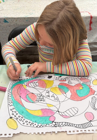 Art Therapy Class for Years 7-9