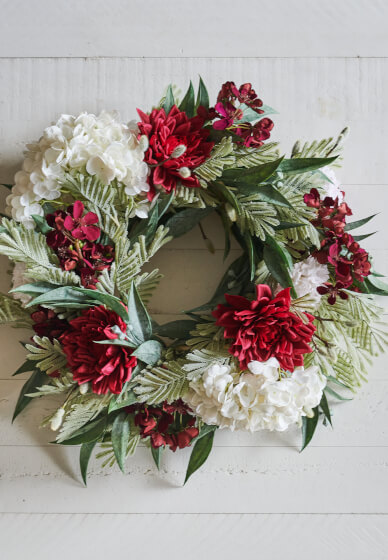 Artificial Flower Wreath and Garland Workshop