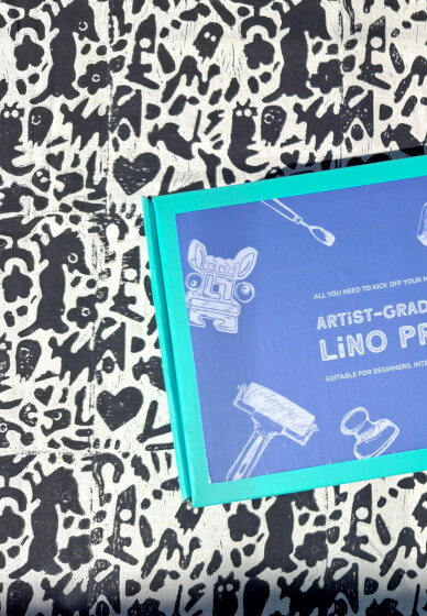 Artist-grade Lino Print Kit