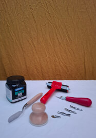 Artist-grade Lino Print Kit