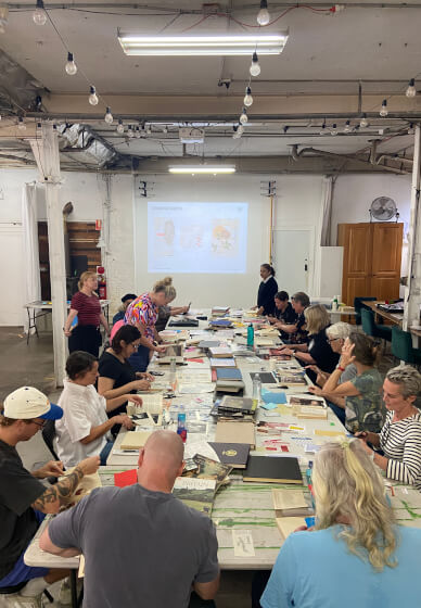 Artist Process Collage Workshop