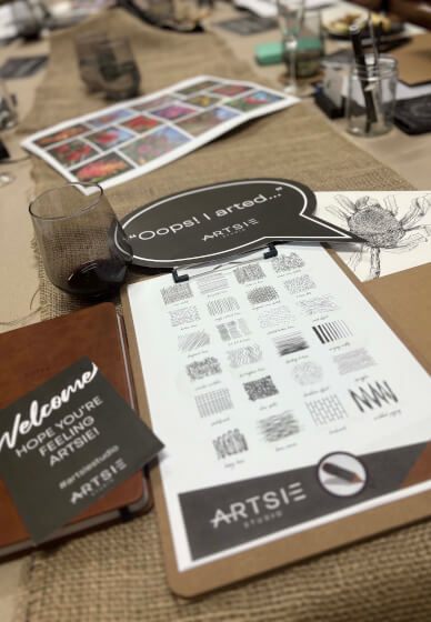 Australian Native Fine Line Workshop