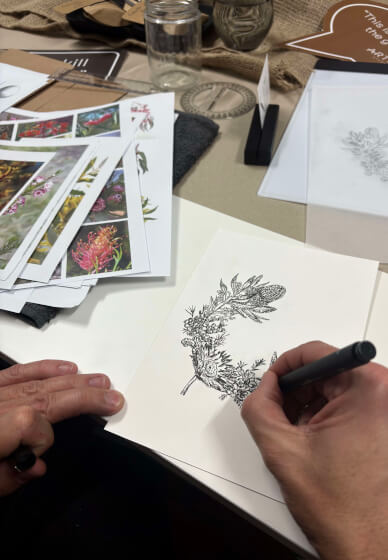 Australian Native Fine Line Workshop