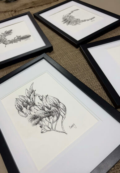 Australian Native Fine Line Workshop