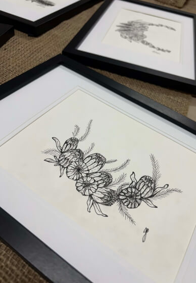 Australian Native Fine Line Workshop