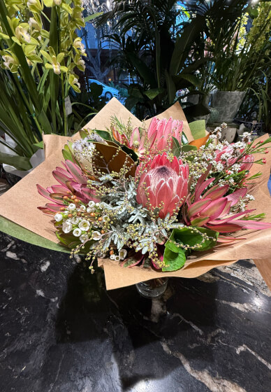 Australian Native Flower Bouquet Making Class