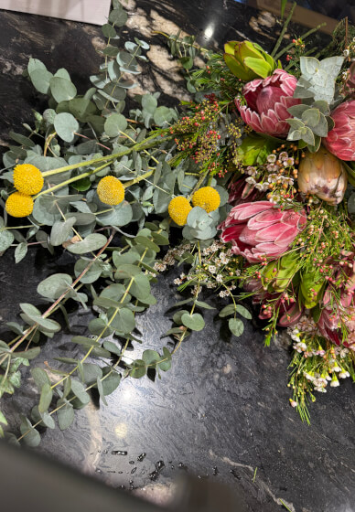 Australian Native Flower Bouquet Making Class