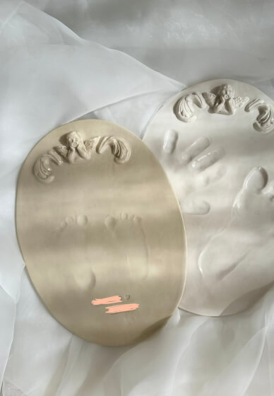 Baby Foot / Hand Print Plate Workshop