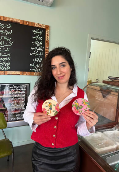 Baghlava Making and Decoupage Coaster Workshop