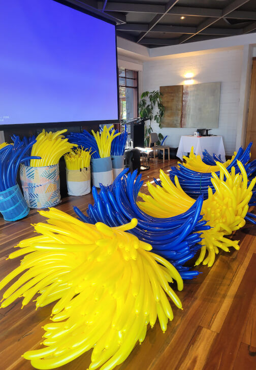 Balloon Twisting Workshop for Teams and Workplaces