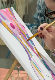 Bare and Bubbly - Paint and Sip Workshop