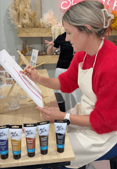 Bare and Bubbly - Paint and Sip Workshop