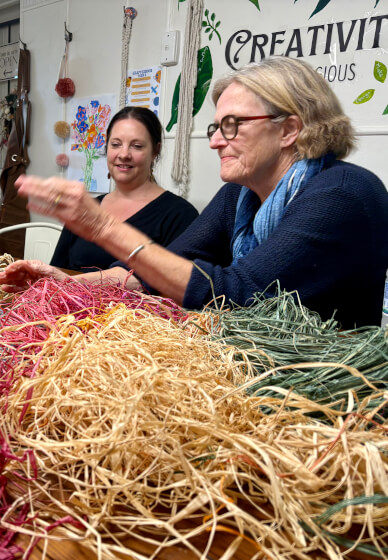 Basket Weaving Class