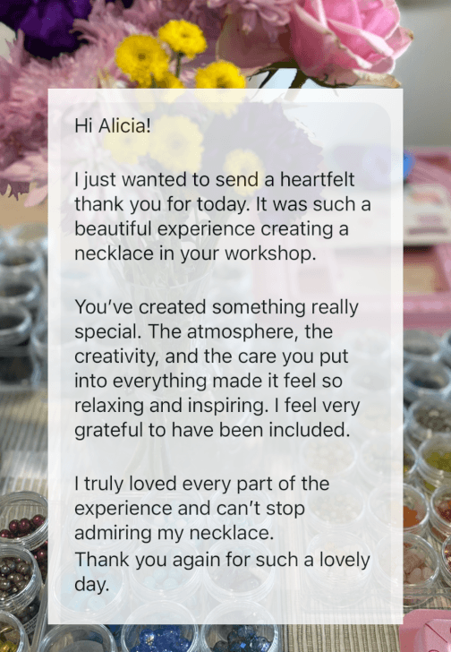 Bead Your Own Gemstone Necklace Workshop