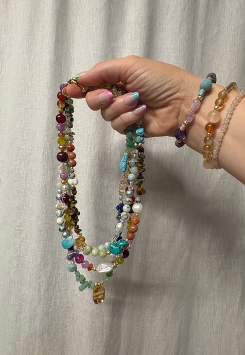 Bead Your Own Gemstone Necklace Workshop