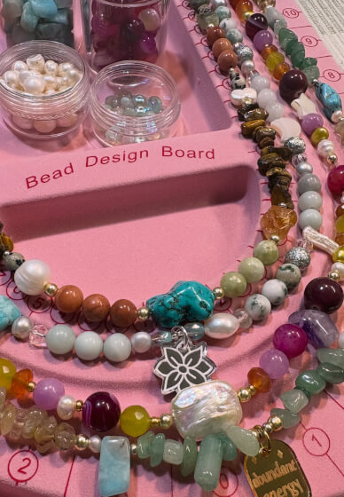 Bead Your Own Gemstone Necklace Workshop