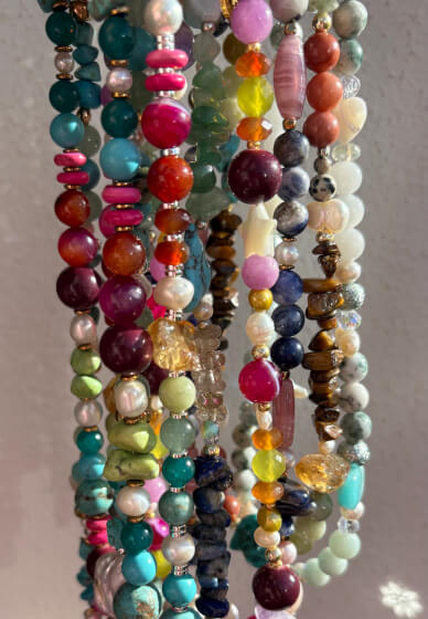 Bead Your Own Gemstone Necklace Workshop