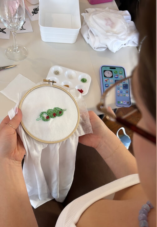 Beaded Embroidery Workshop: Btches and Stitches