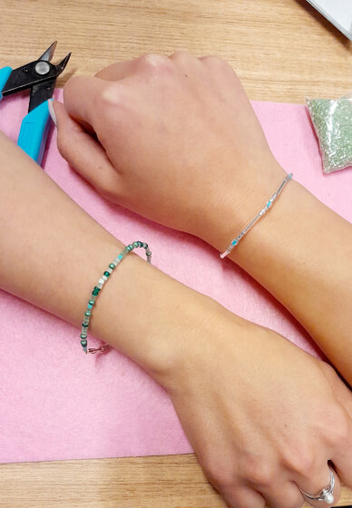 Beaded Friendship Bracelet Making Class for Hens Party
