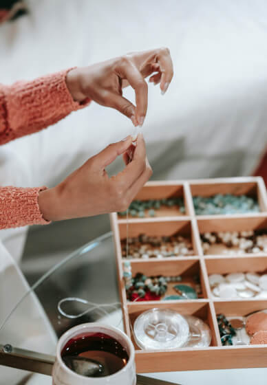 Beaded Jewellery Making Workshop for Beginners