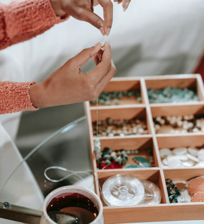 Beaded Jewellery Making Workshop for Beginners