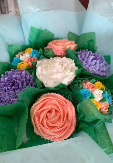Beautiful Bouquet Cupcake Decorating Class
