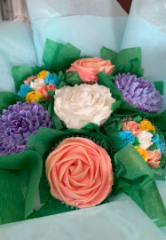 Beautiful Bouquet Cupcake Decorating Class