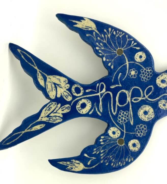 Beautiful Ceramic Bird Wall Art Workshop