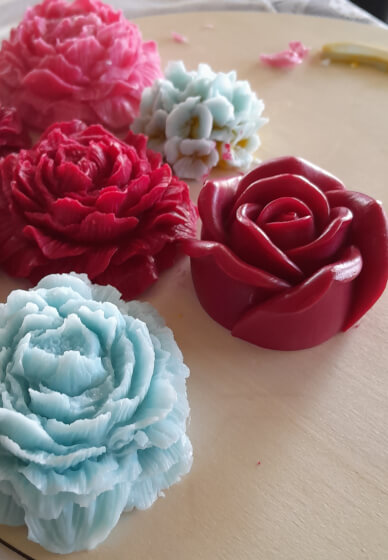 Beautiful Floral Candle or Floral Candle Bowl Workshop