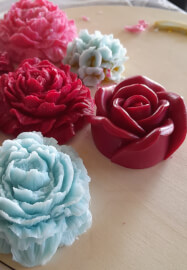 Beautiful Floral Candle or Floral Candle Bowl Workshop