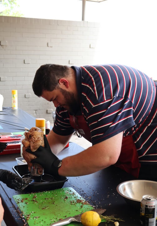 Beer and BBQ Cooking Class