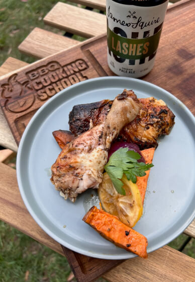 Beer and BBQ Cooking Class