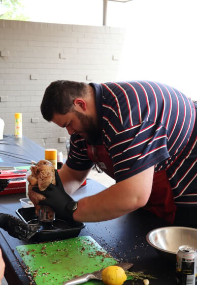 Beer and BBQ Cooking Class