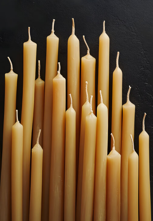 Beeswax Candle Dip and Sip Social Party for Groups